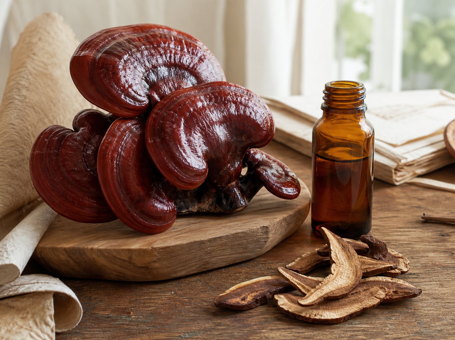 Redaktionell bild till Reishi.