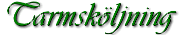 Tarmsk&ouml;ljning