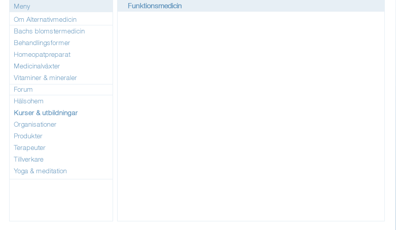 Funktionsmedicin