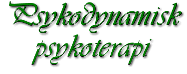 Psykodynamisk psykoterapi